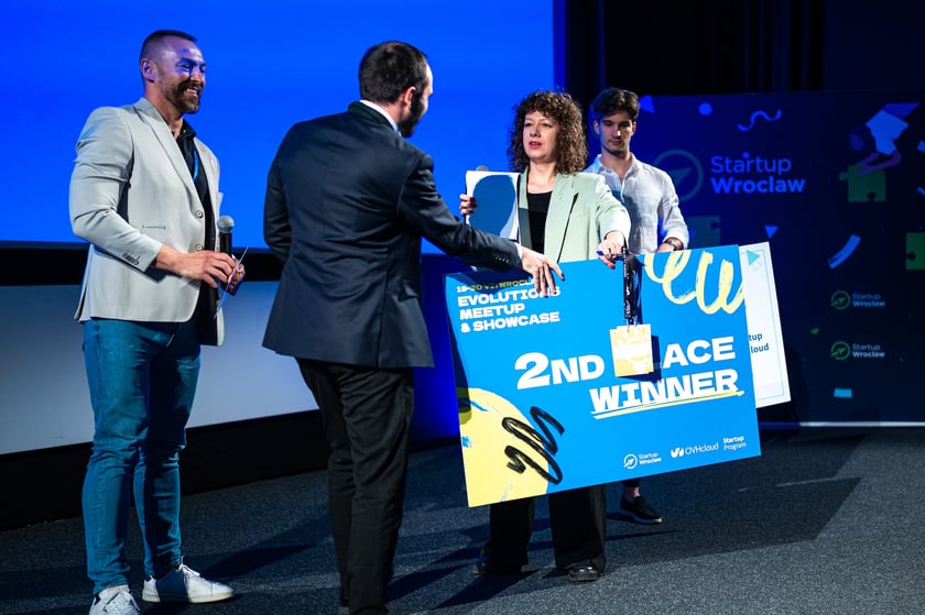 Uczestnicy konkursu startupowego Evolutions: Meetup & Showcase.